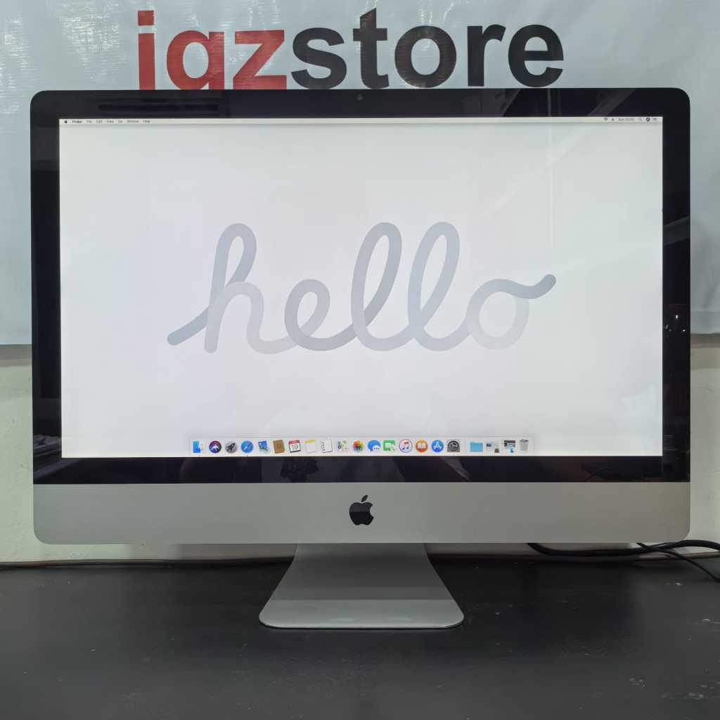 TINGGAL PAKAI  IMAC 27 INCH MID 2011 CORE I5 16/512 SSD MULUS NO MINUS SIAP EDITING