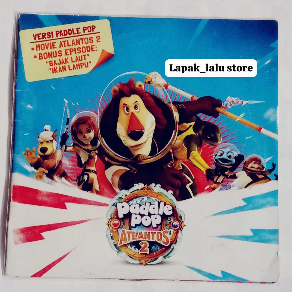 DVD Paddle Pop Atlantos 2 Versi Paddle Pop Original
