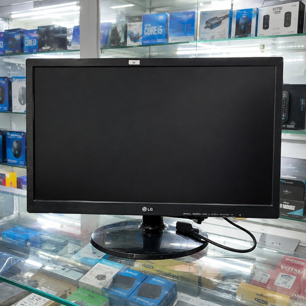 Monitor LED 22 Inch LG HP Lenovo Dell Bekas Original | Normal 100% | Bergaransi | NUSAC Computer Bli