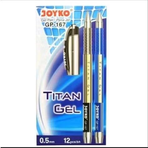 (PCS) Pulpen Gel Joyko Titan GP-167 / Pulpen Joyko Titan