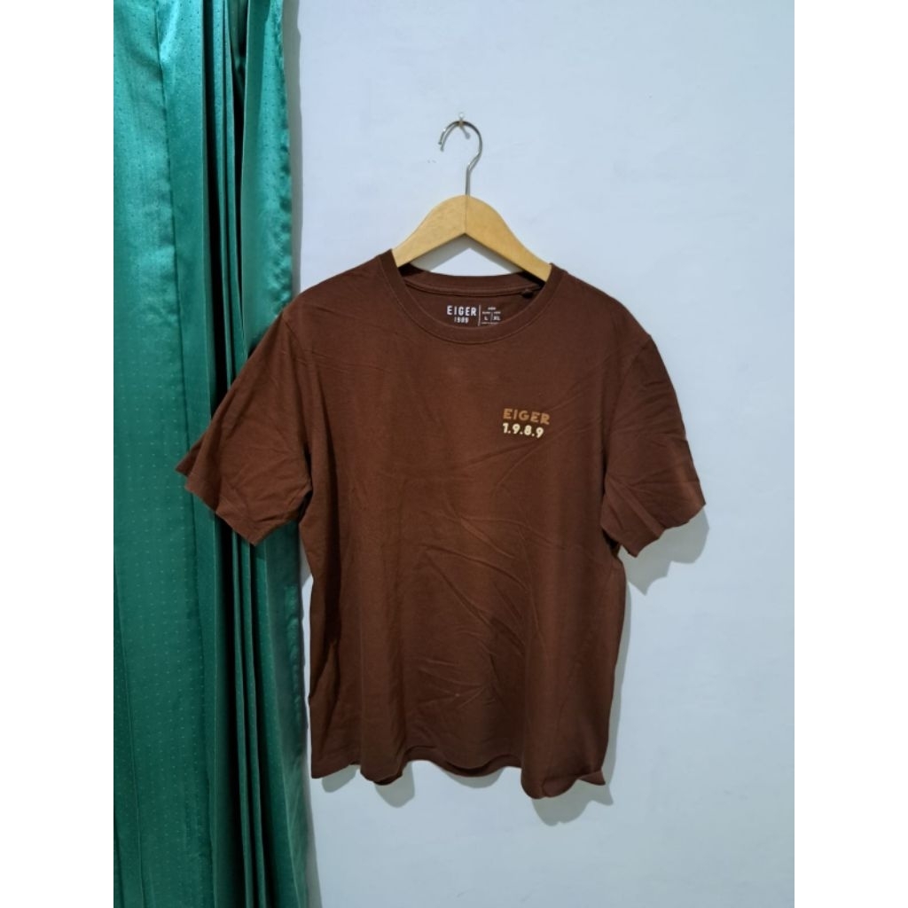 preloved eiger tshirt