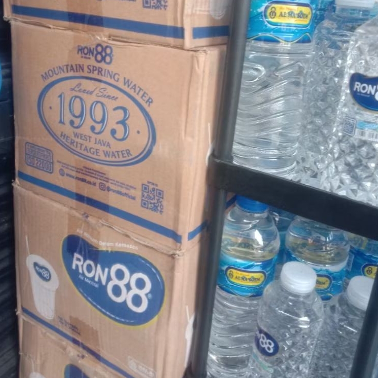 AIR MINUM RON88 CAP GELAS 200ML 1DUS ISI 48PCS