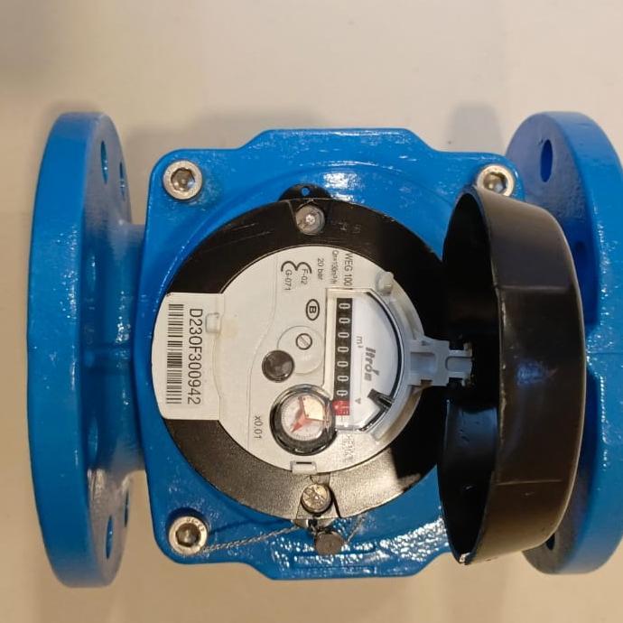 Water meter ITRON 4 Inch Meteran Air ITRON dn 100mm