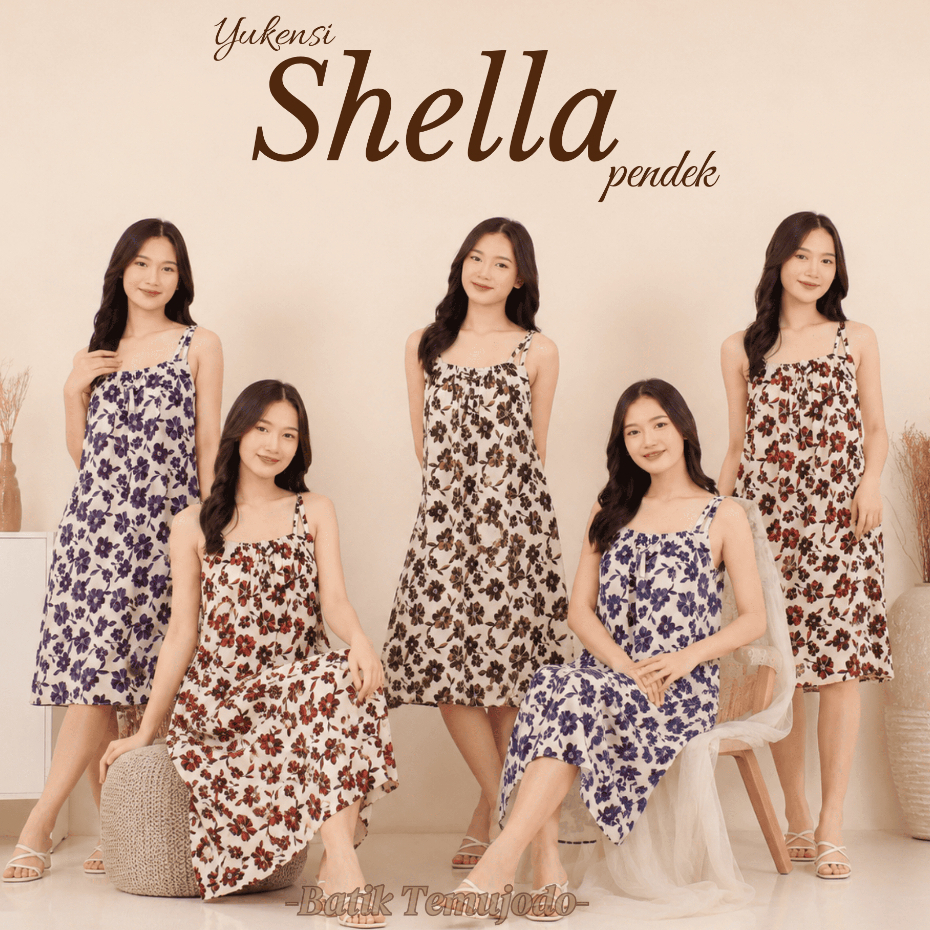 Batik Temu Jodo - Daster Yukensi Motif Bunga Tersanjung