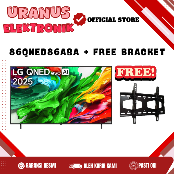 SMART TV LG 86QNED86ASA 86 Inch 4K MiniLED QNED evo AI QNED86 86QNED86 QNED86ASA