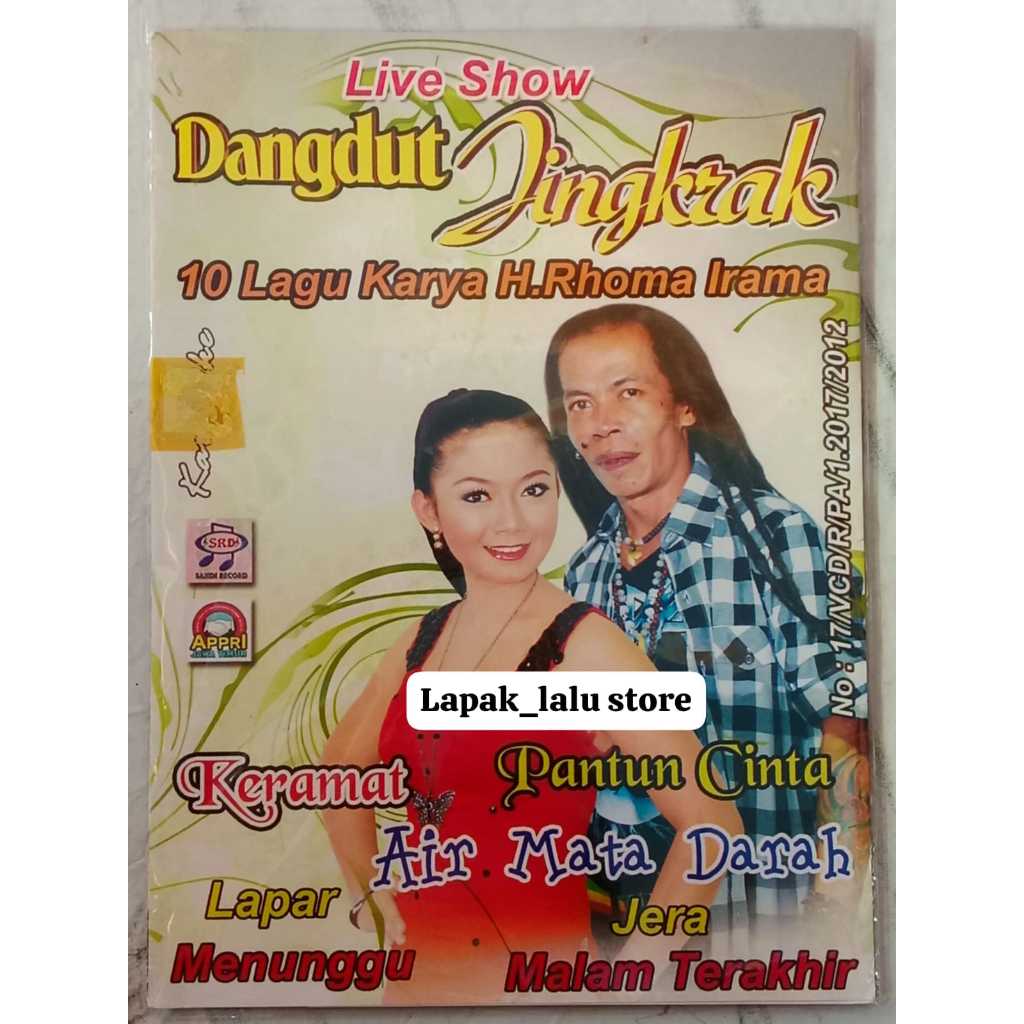 VCD Dangdut Jingkrak Karya Rhoma Irama Keramat