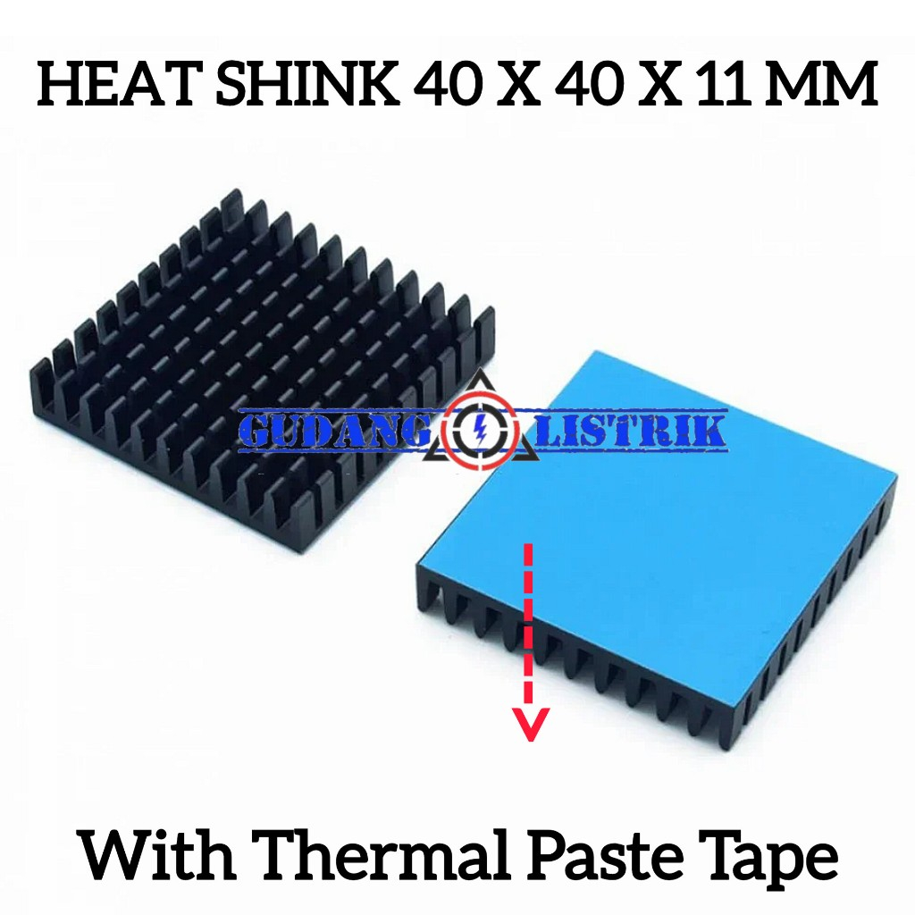 Heatsink Peltier TEC1-12706 3D Printer DRV8825 A4988 Aluminium Gold