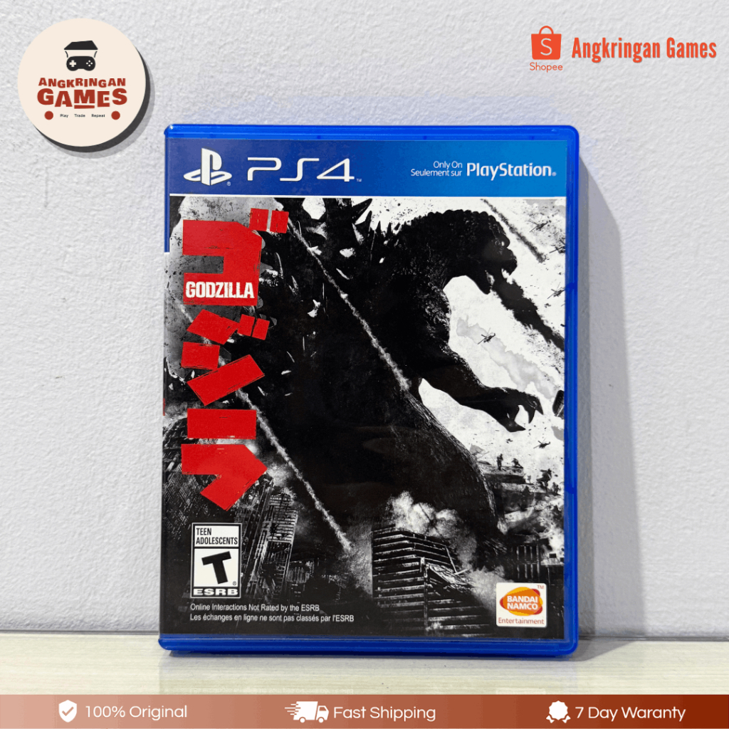 BD Kaset PS4 Godzilla Original | Game Monster Kaiju Collector PlayStation