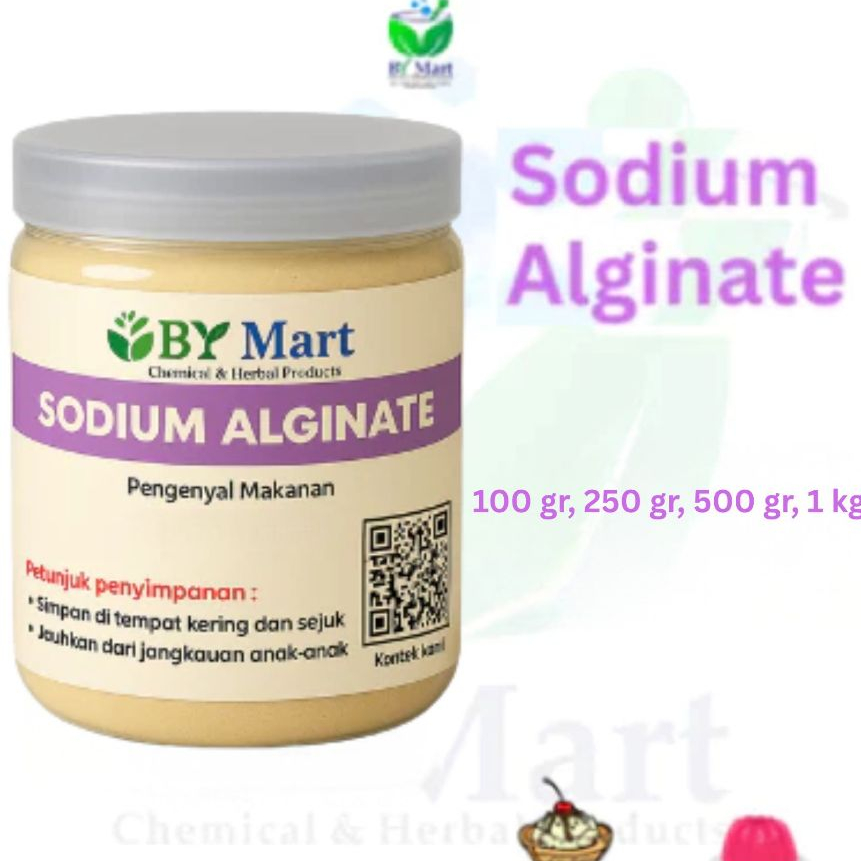 BY KIMIA & HERBAL - Sodium Alginate / Sodium Alginat