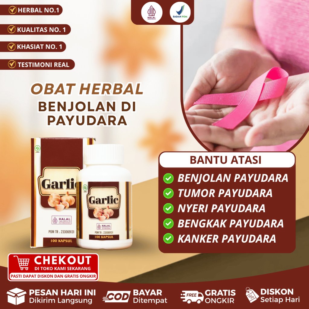 Obat Benjolan Payudara Kanker Payudara Tumor Kista Benjolan Sakit Payudara Kista Payudara Pengempis 