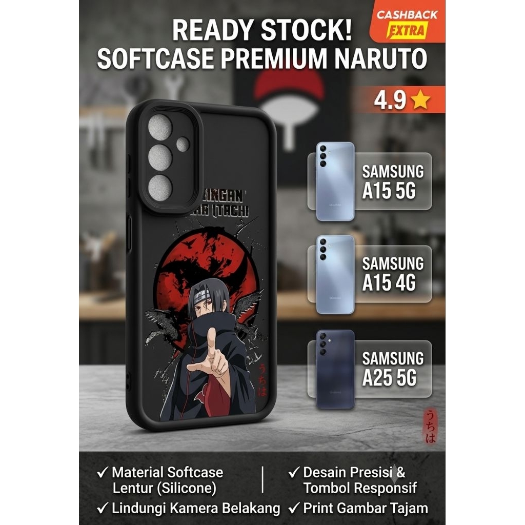 Softcase Samsung A15 4g/5g dan Samsung A25 5g