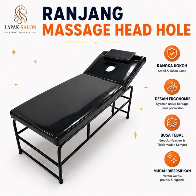 Ranjang Refleksi / Ranjang Pijat / Bad Massage Head Hole / Bad Treatment / Bad Salon kecantikan