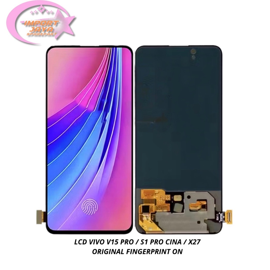 [ORIGINAL] FINGERPRINT LCD VIVO V15 PRO / S1 PRO CINA / X27 - LCD FULLSET