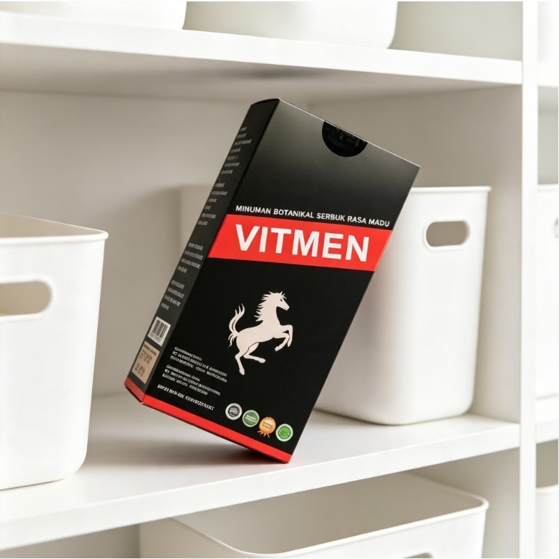 VITMEN Herbal Premium Pria Isi 5 Sachet Original