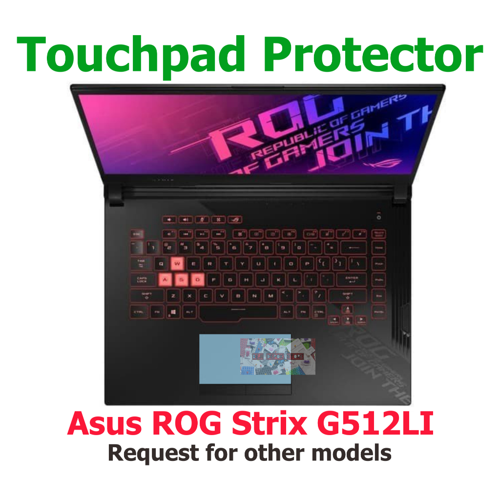Touchpad Trackpad Protector ROG Strix G512LI