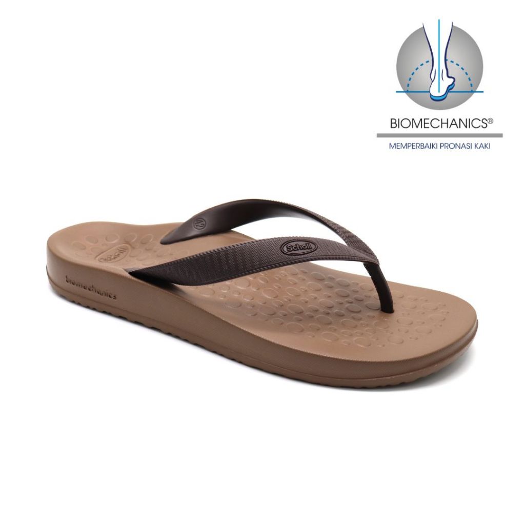 Scholl Biom Spectrum Choco Coffee Sandal Wanita