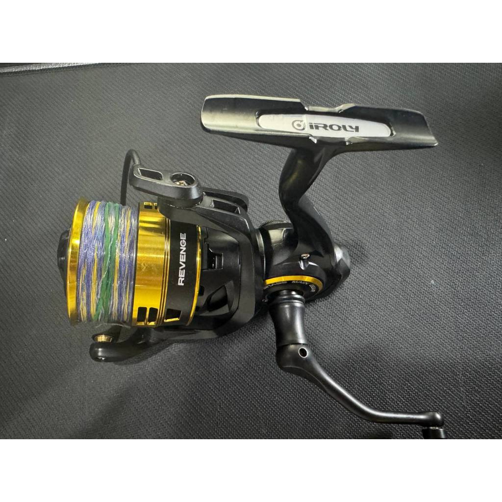 Reel Spinning Iroly Revenge 6000PG + Line PE (Bekas)