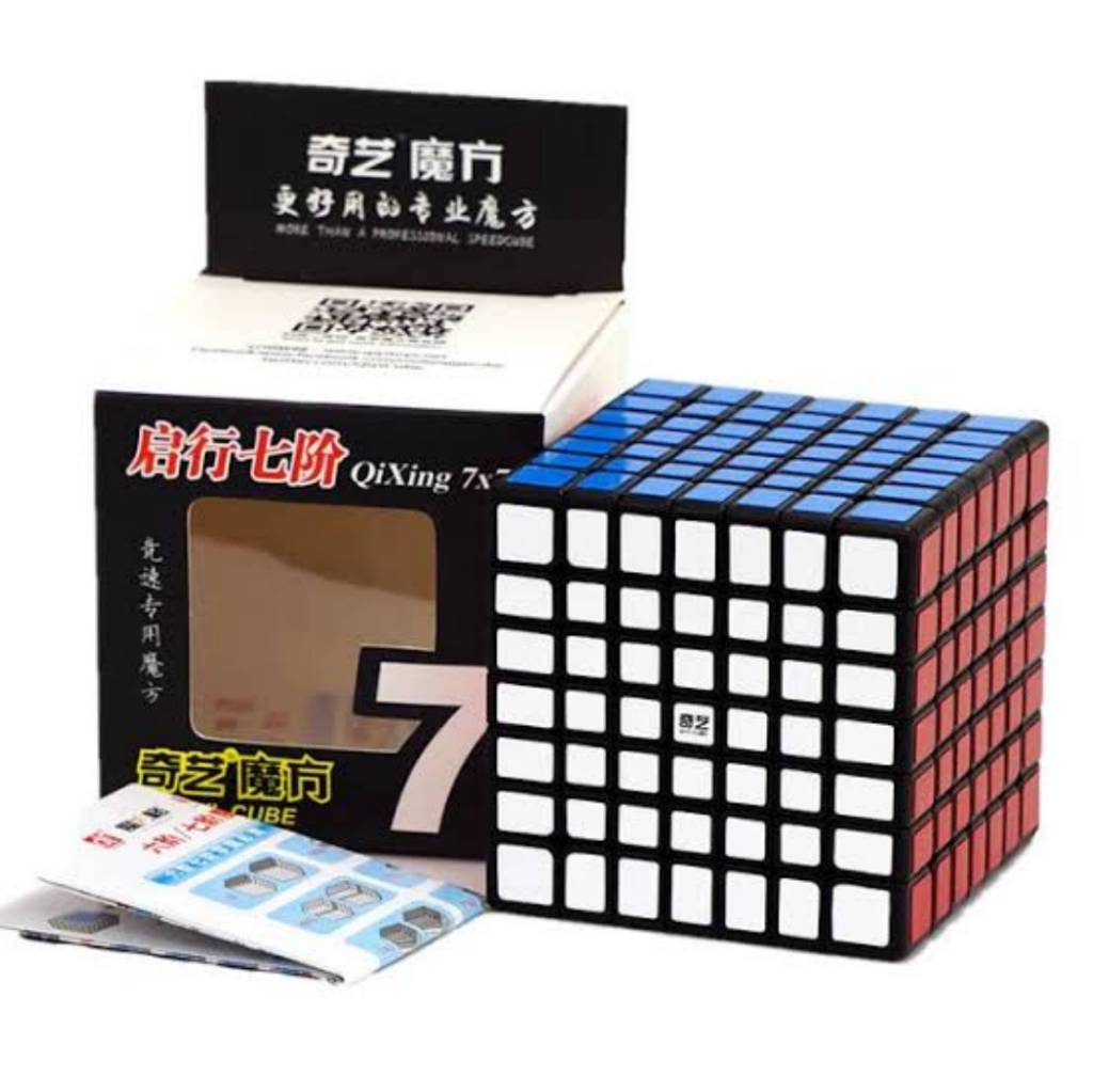 Rubik 7x7 Speed Cube Black