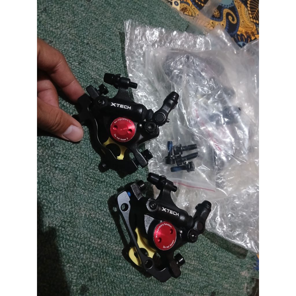 Kaliper Rem Hidrolik Zoom Xtech Hb100 "SEPASANG (D/B)"