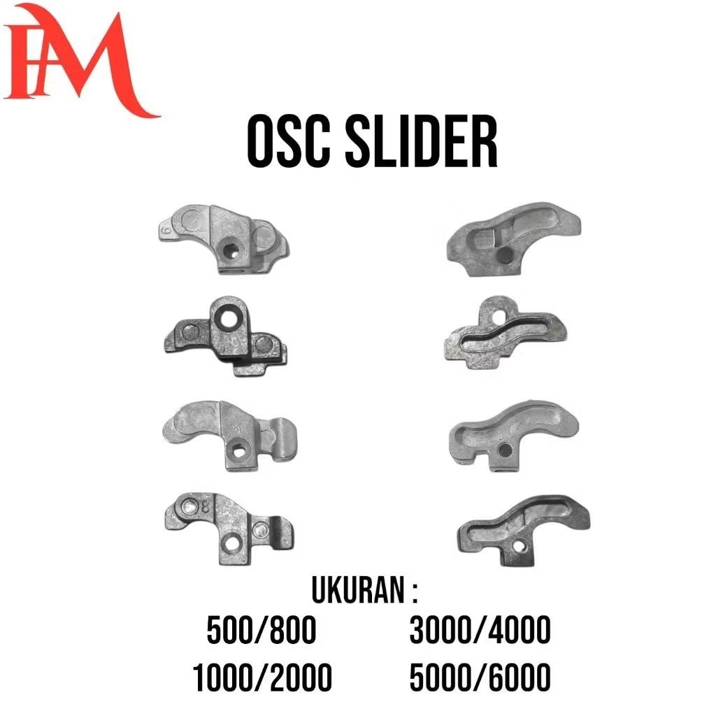 SPAREPART REEL OSC SLIDER  / SPAREPART PANCING