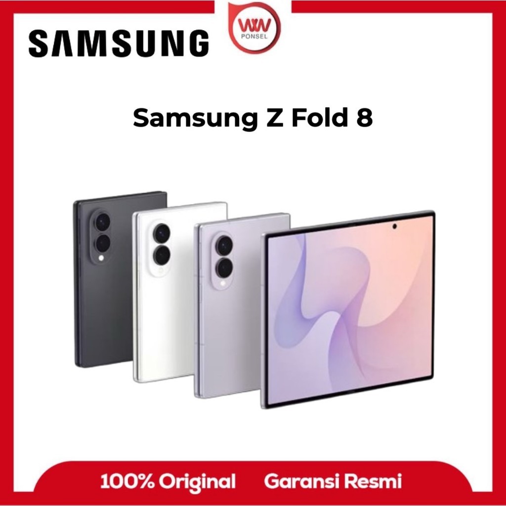 HP Samsung Z Fold8 Ram 16GB Internal 1TB Garansi Resmi