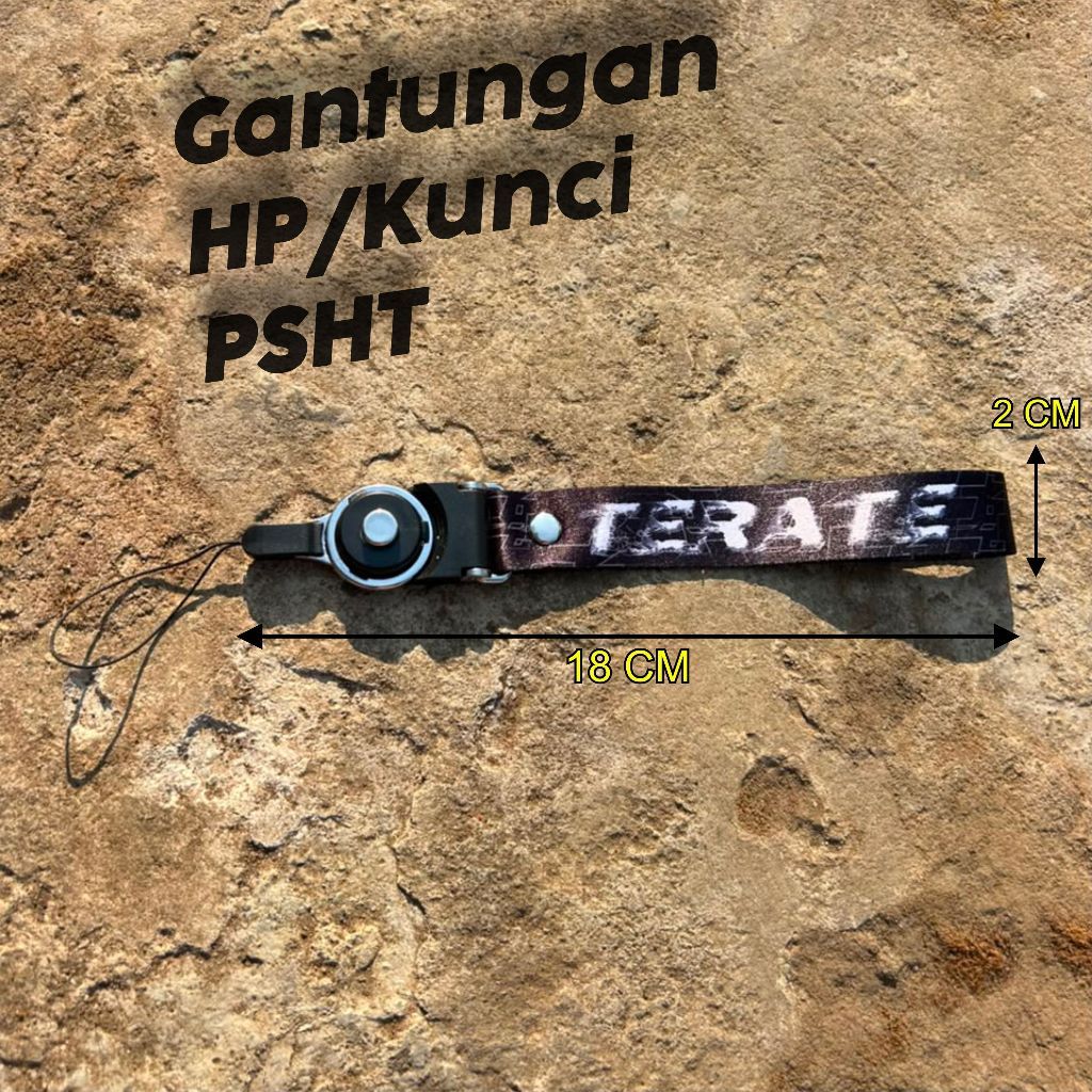 Gantungan HP PSHT Full Printing // 2 Sisi Bahan Lanyard