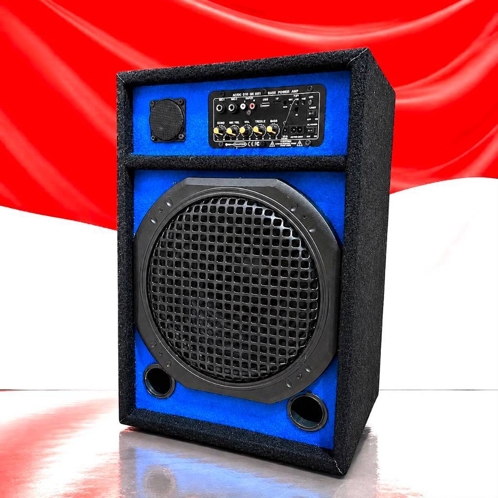 SPEAKER AKTIF SALON ANTIF BLUETOOTH USB RADIO BISA KARAOKE