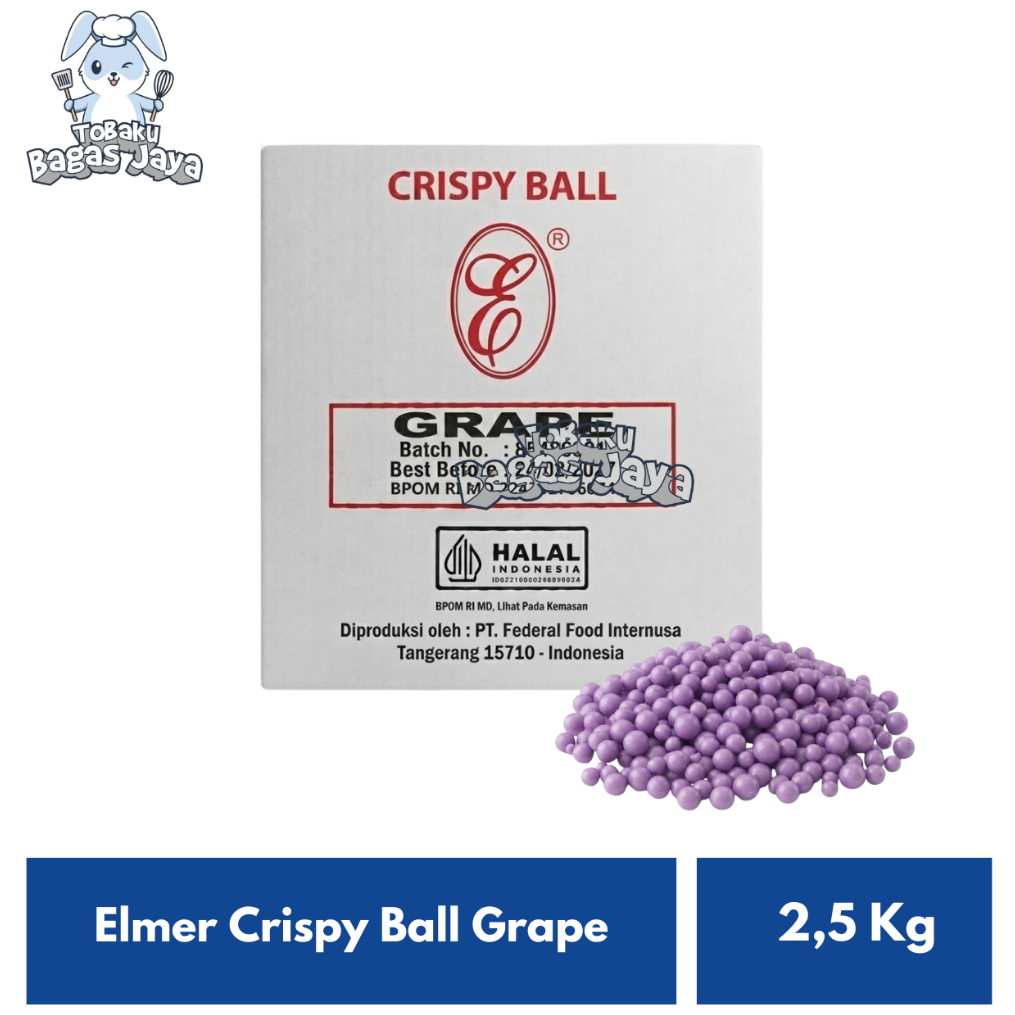 Elmer Crispy Ball Grape 2,5 Kg