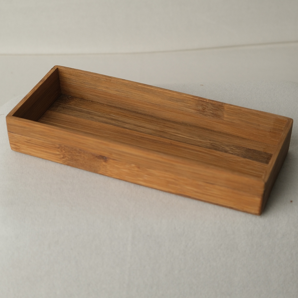 Wadah Bambu Persegi Panjang Dapur / Kamar Mandi