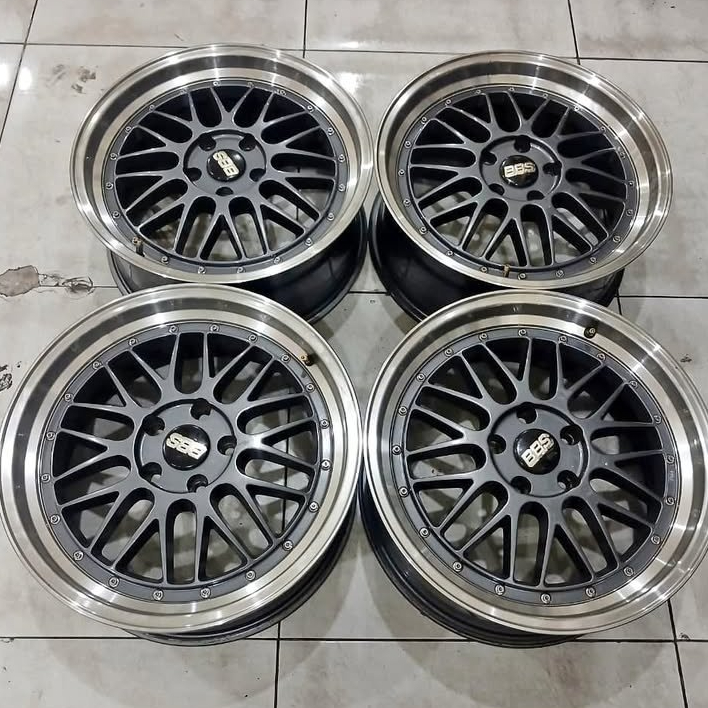 VELG BEKAS SECOND BBS LM UNTUK MOBIL BMW RING 18 LUBANG 5X120 LEMANS R18X8 5X120