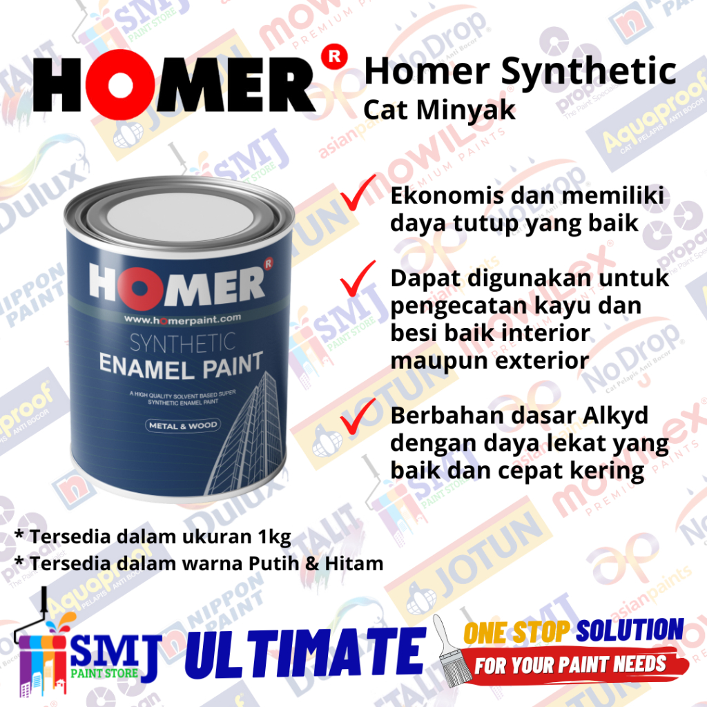 Homer Synthetic Cat Minyak 1kg
