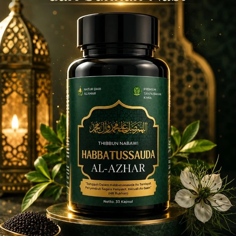 Habbatussauda Al-Azhar - Original, Murni Tanpa Campuran, 100% Halal