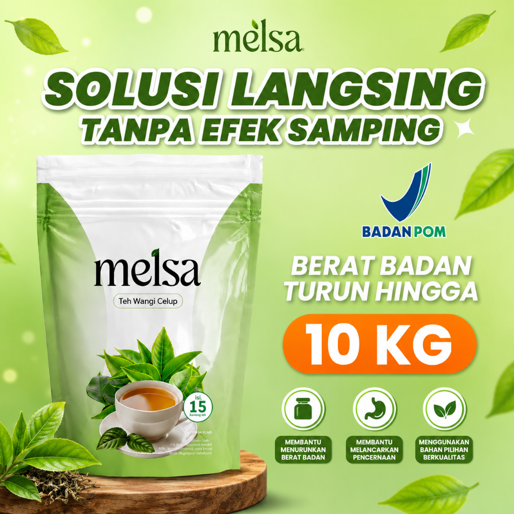 Teh Pelangsing BPOM | Teh detox BPOM Teh Diet Pelangsing Badan Herbal dan Peluntur Lemak | Detox Her