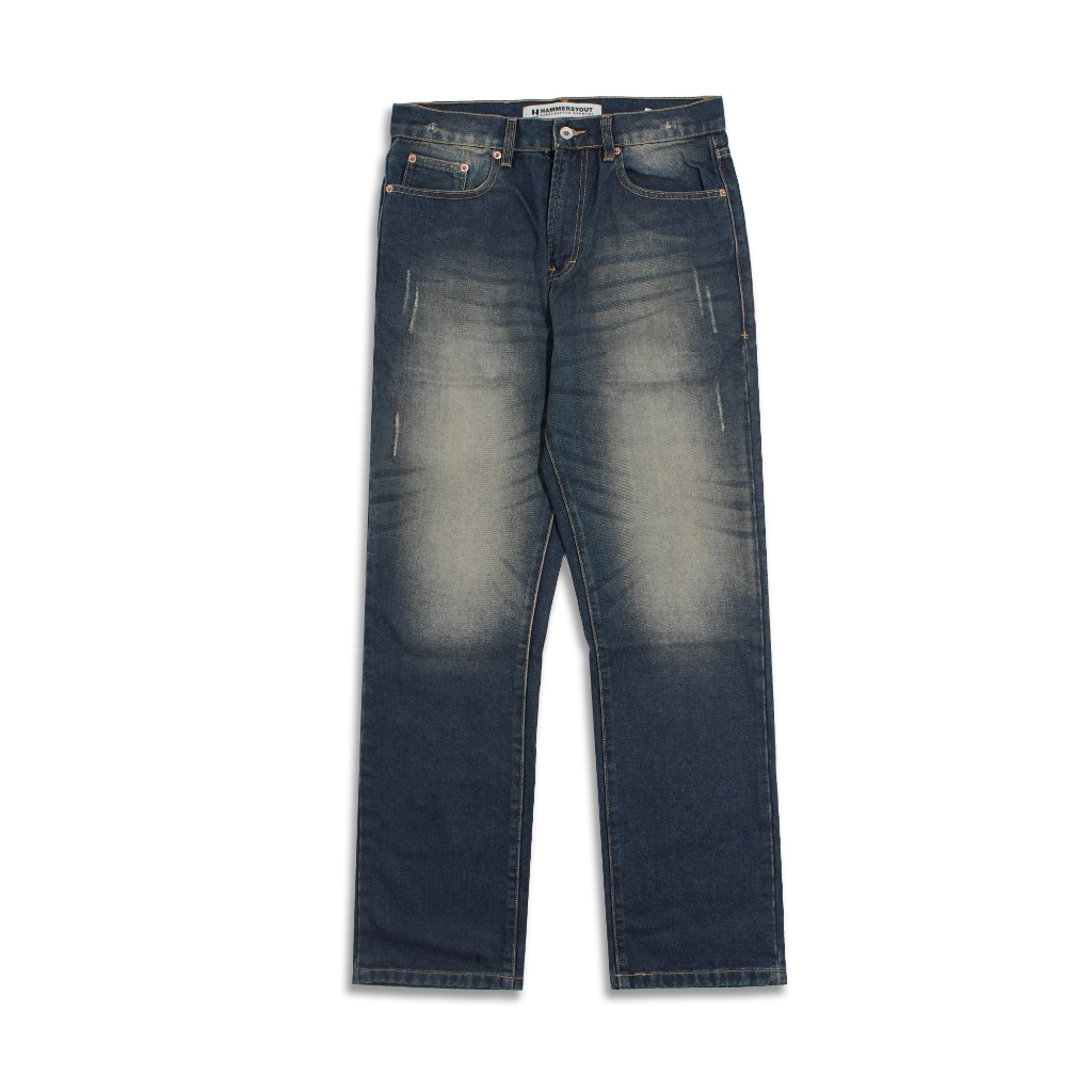 Hammerstout - Celana Wash Jeans Slim Straight 15 Oz - Griffin