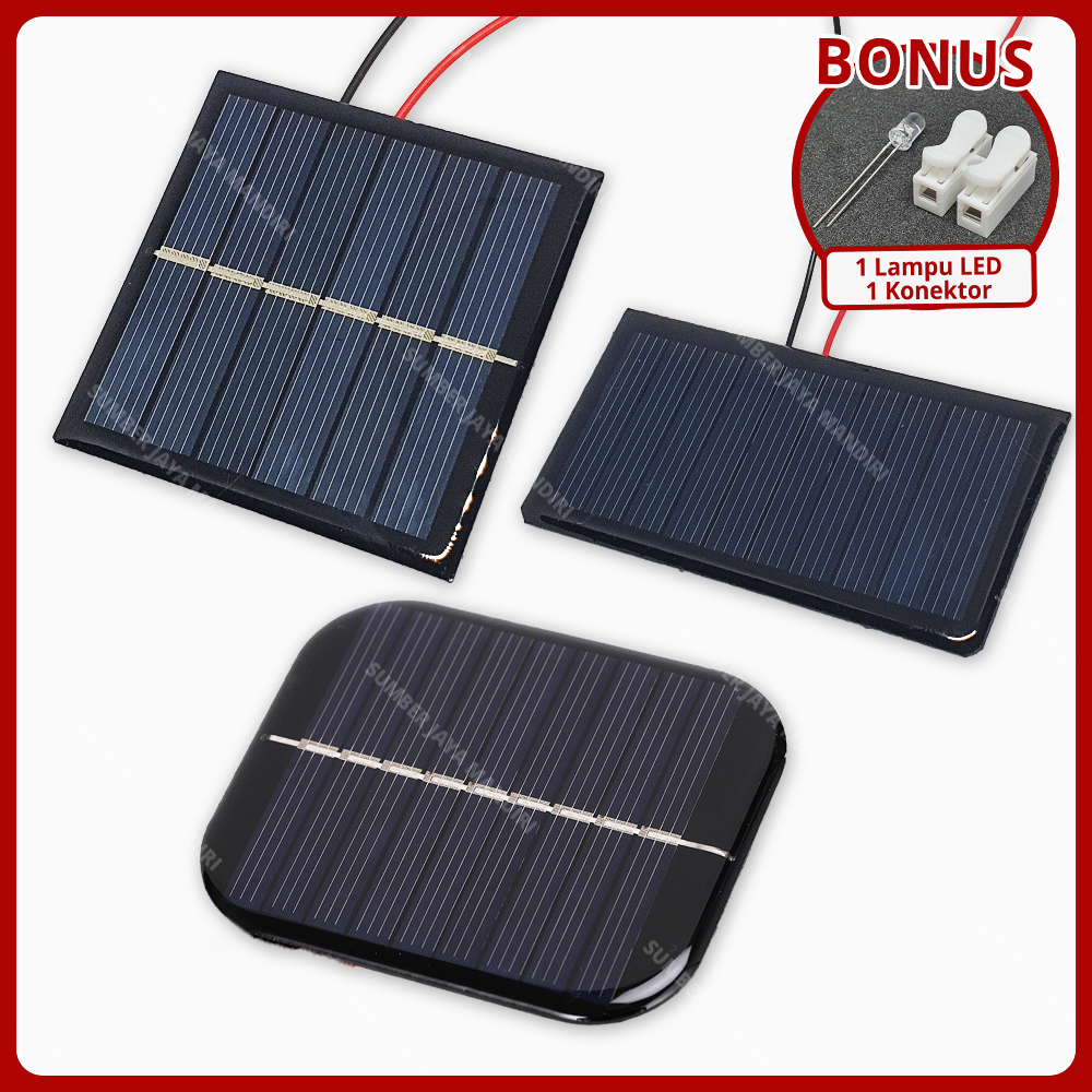 Panel Surya / Tenaga Matahari Kecil / Mini
