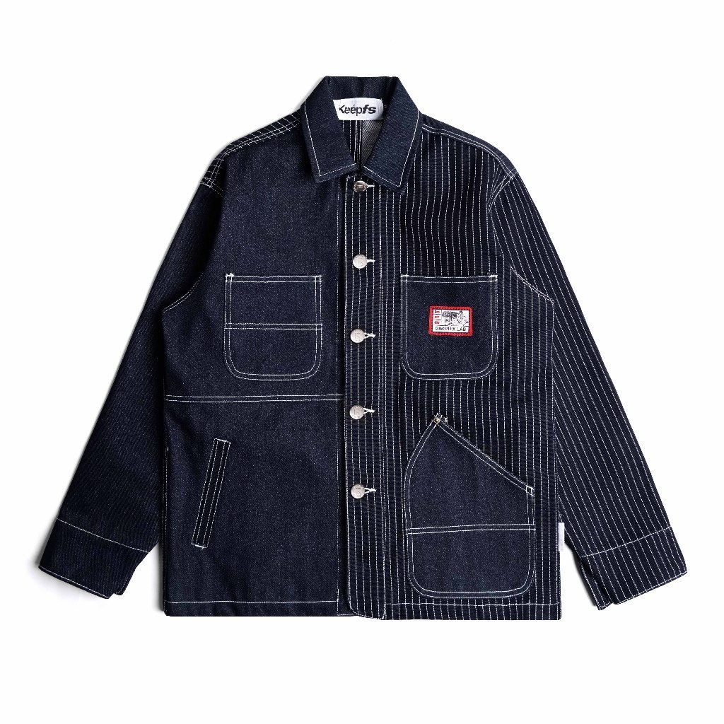 KEEPFS | Work Jacket Denim Wabash | Lecmade