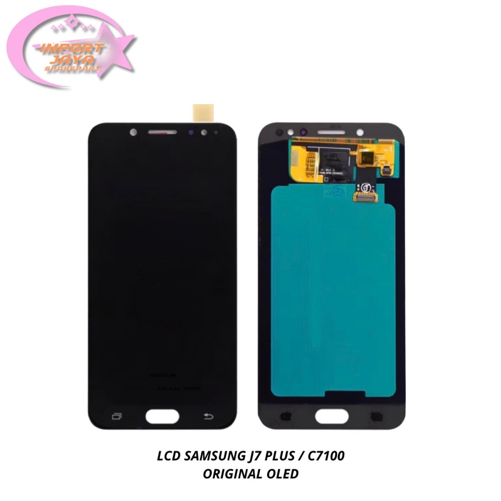 [ORIGINAL] LCD SAMSUNG J7 PLUS - C7100 - C7 2018 - C8 - LCD FULLSET