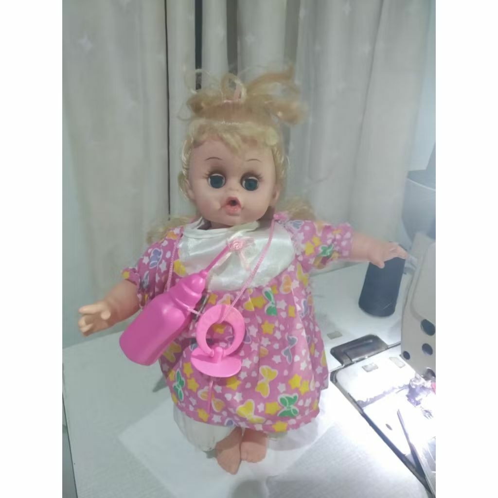 boneka susan jadul off , set dot dan empeng preloved