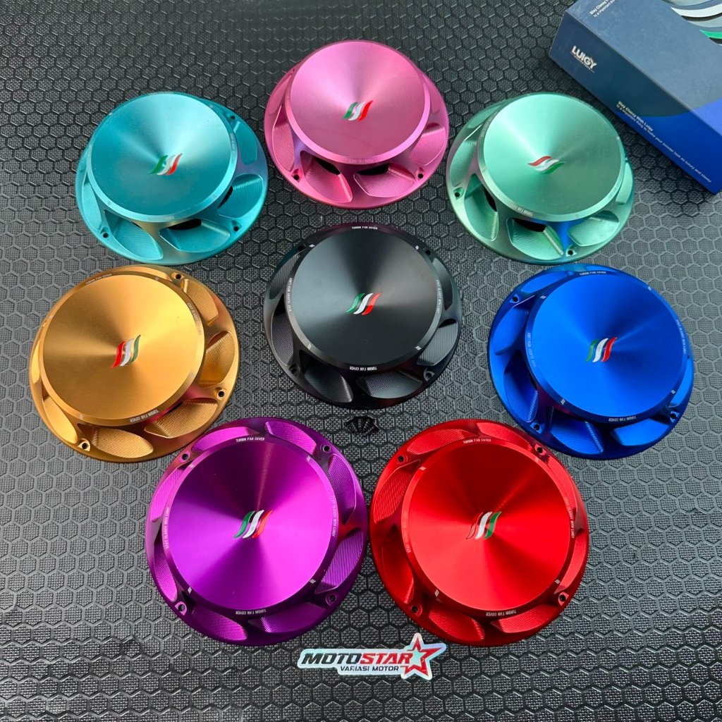 COVER FAN CNC TURBIN VESPA LUIGY