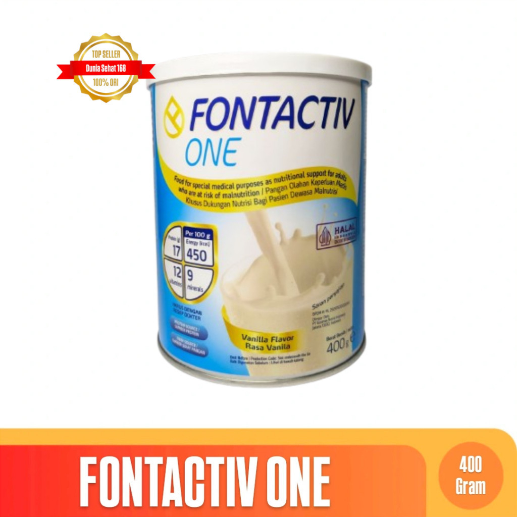 Fontactiv One 400 Gram - Susu Penambah Nutrisi Gizi Dewasa