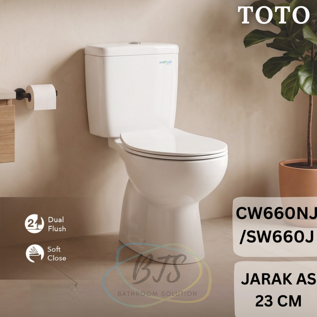 Kloset duduk TOTO CW660NJ / CW 660 NPJ / CW660 NJ/ CW 660NJ/ CW660