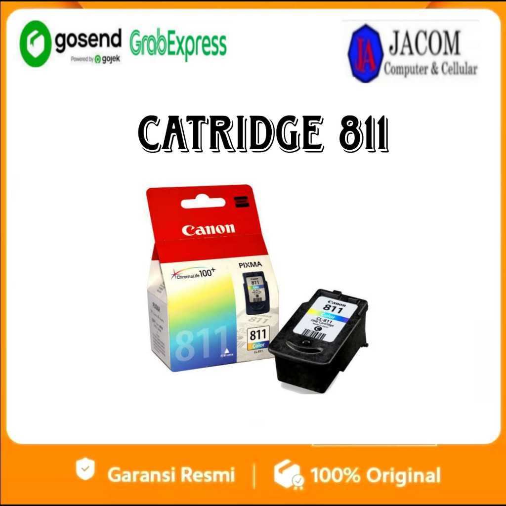 Cartridge Canon  811 Color, Tinta Printer Canon IP2770 MP237 MP287 MP258 MX366