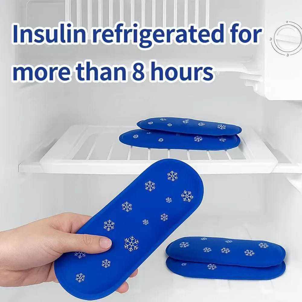 Ice Gel Pendingin Insulin Ice Pack Pendingin Insulin 1pcs ES Pendingin Insulin