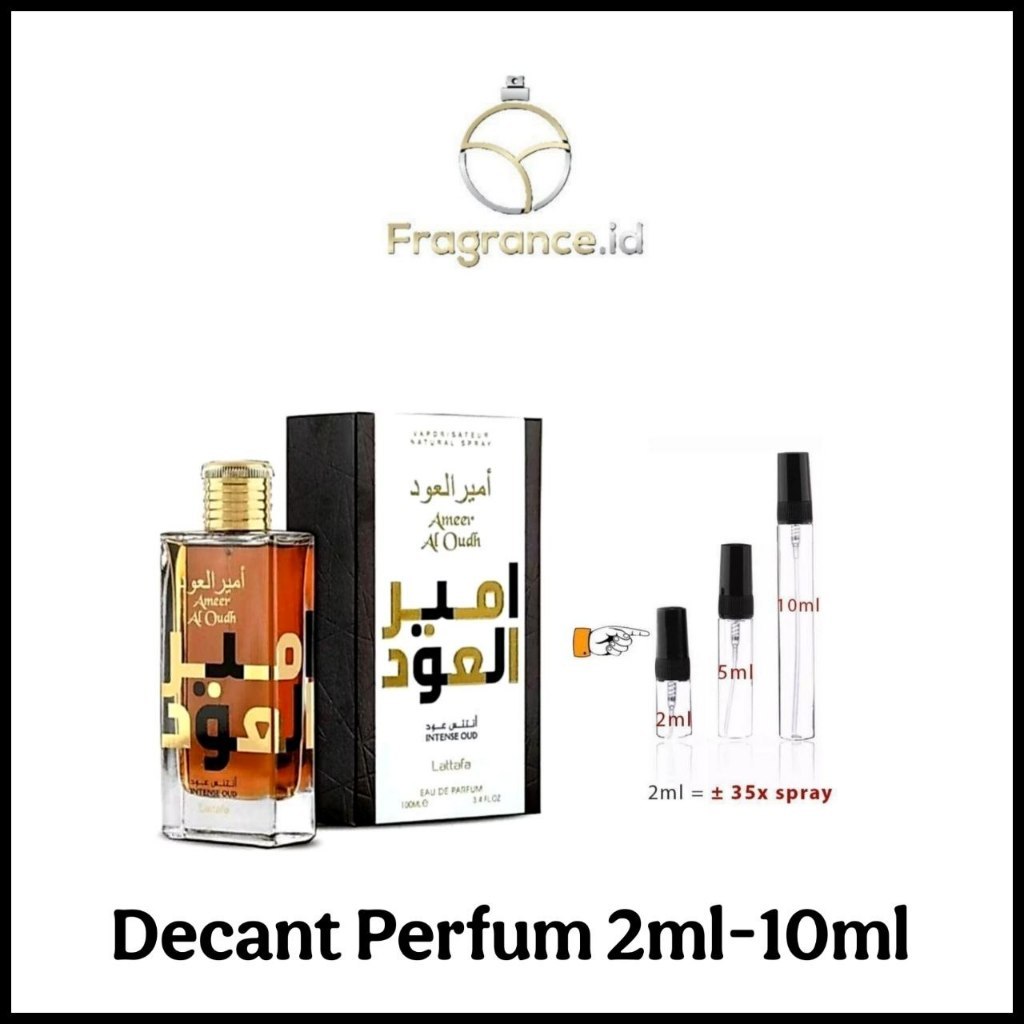 Decant Parfum Lattafa Ameer Al Oudh Intense Oud EDP For Unisex