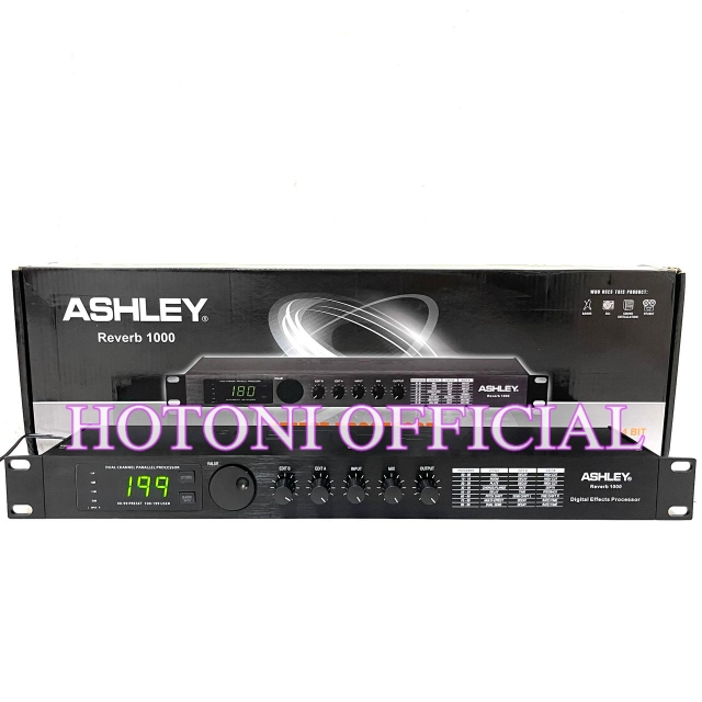 Efek Vocal Ashley Reverb 1000 Original Profesional Digital Effect Processor Reverb1000 Bagus Murah (