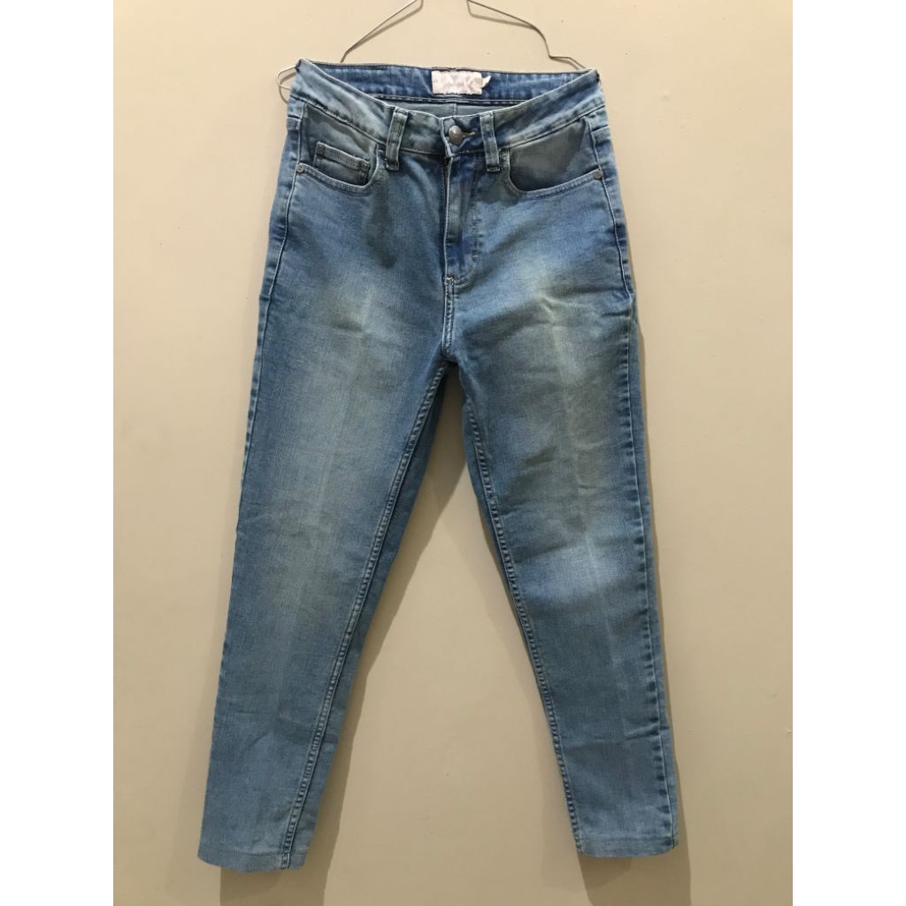 PRELOVED Celana Jeans Wanita The Executive Tira Jeans Skinny Blue