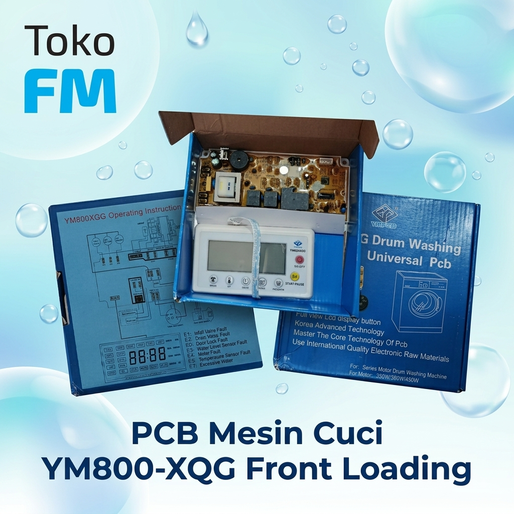 PCB Mesin Cuci YM800-XQG Front Loading