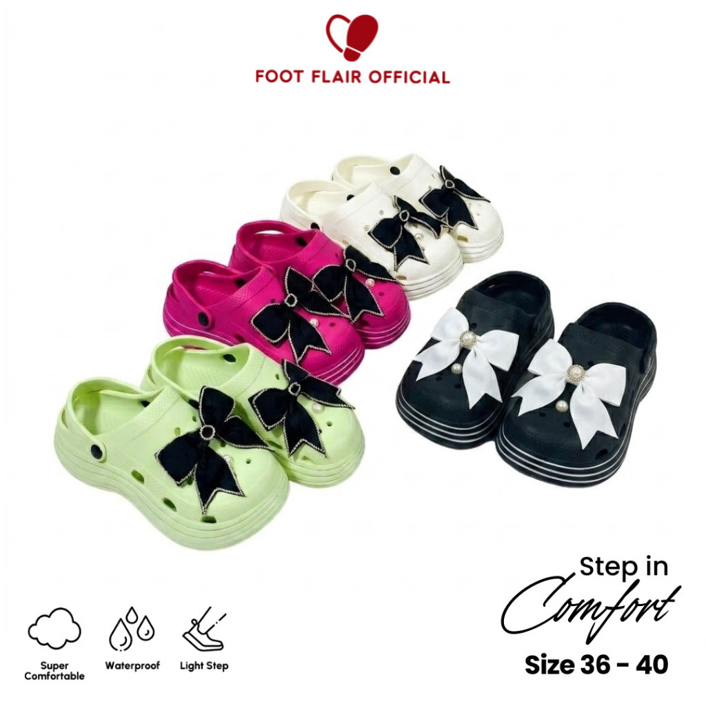 Sandal Baim Pita Wanita Jelly Import Sandal Karet Kodok Perempuan Sendal Slop Terbaru 8558-B 8558-13