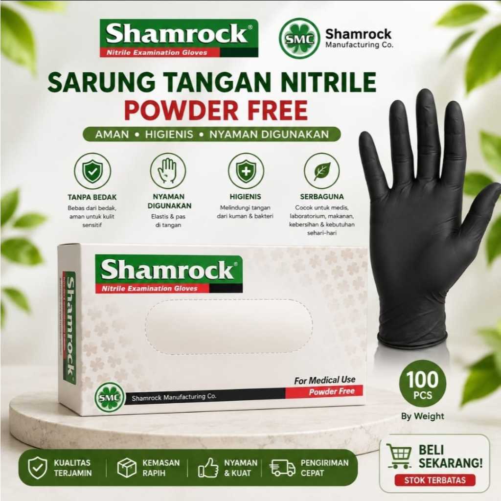 Shamrock Nitrile Gloves