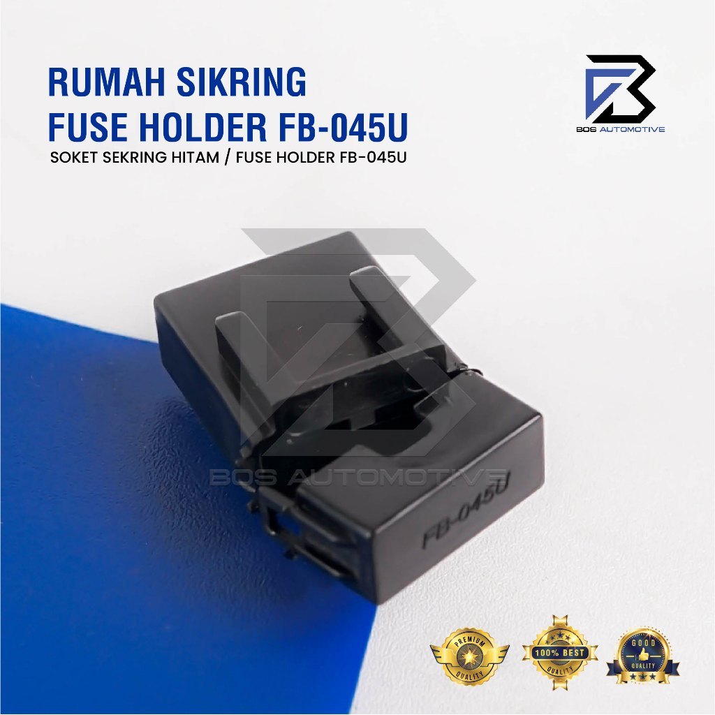Rumah Sikring FB 045U / Socket Sekring Fuse Box / Soket Sikring FB 706 Hitam (KOSONGAN)